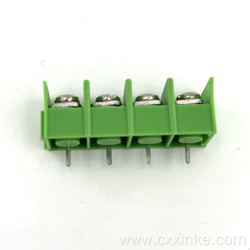 7.62MM pitch fence type PCB terminals can be spliced